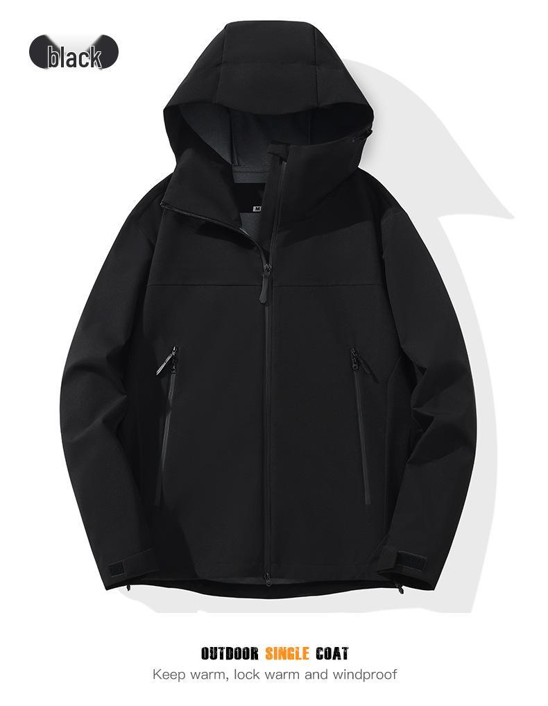 Spring & Autumn Outdoor Hiking Windproof Waterproof Jacket for Men & Women
