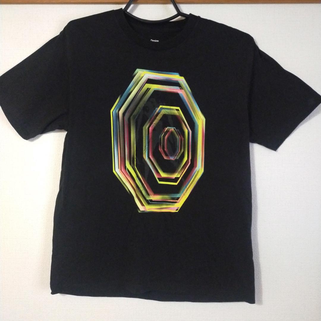 

[USED] Evangelion AT Field T-shirt, Graniph, black, size L