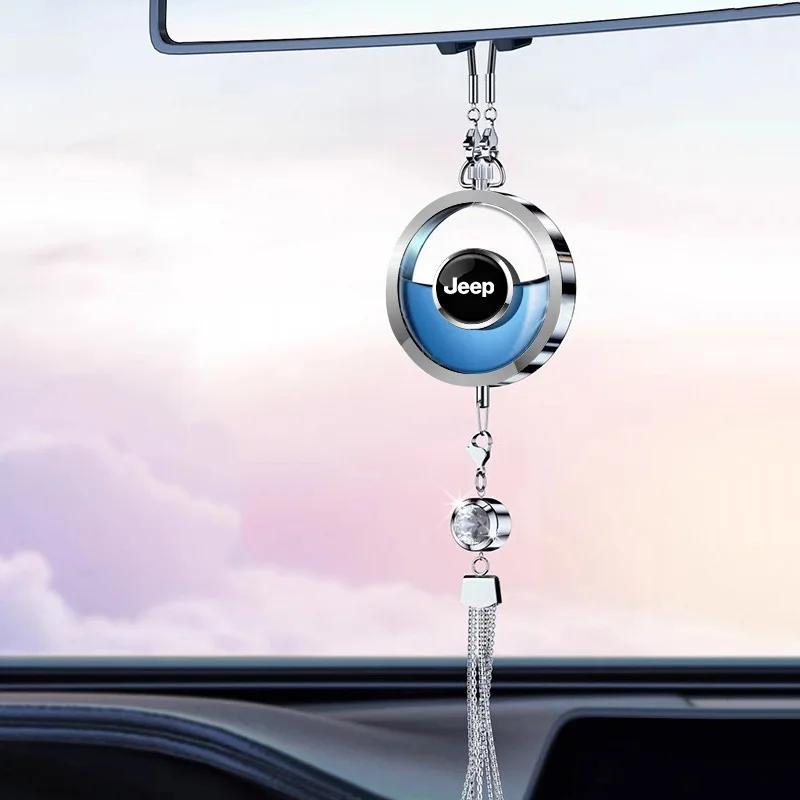 Für Jeep Auto Parfüm Aromatherapie Anhänger Diffusor Auto Zubehör Für Jeep Grand Cherokee Wrangler JK Gladiator Compass Ren