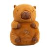 New Breathing Simulation Capybara Stuffed Animal, Glow Lullaby Comfort Toy for Children Bedtime