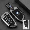 EUCQ6 Zinc Alloy Leather Car Remote Key Case for BMW F10 F11 F20 F25 F30 F31 F34 G20 G30 X3 X4 I3 M3 M4 1 3 5 Series Accessory