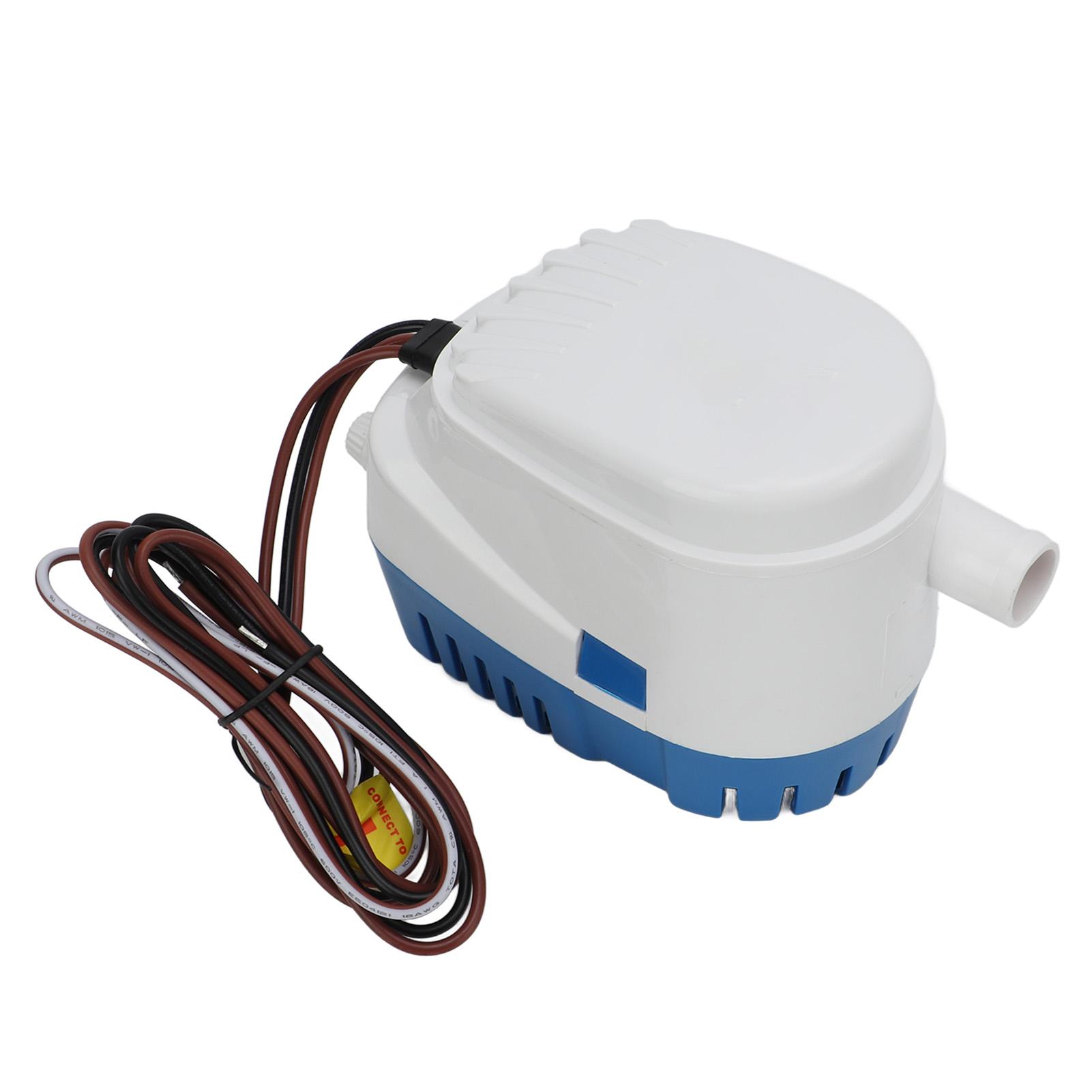 

Automatic Bilge Pump 600GPH Submersible Boat Bilge Water Pump 12V for Boat Caravan RV