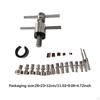 Road Hub Bearing Removal Tool Heavy Duty Premium Puller Set