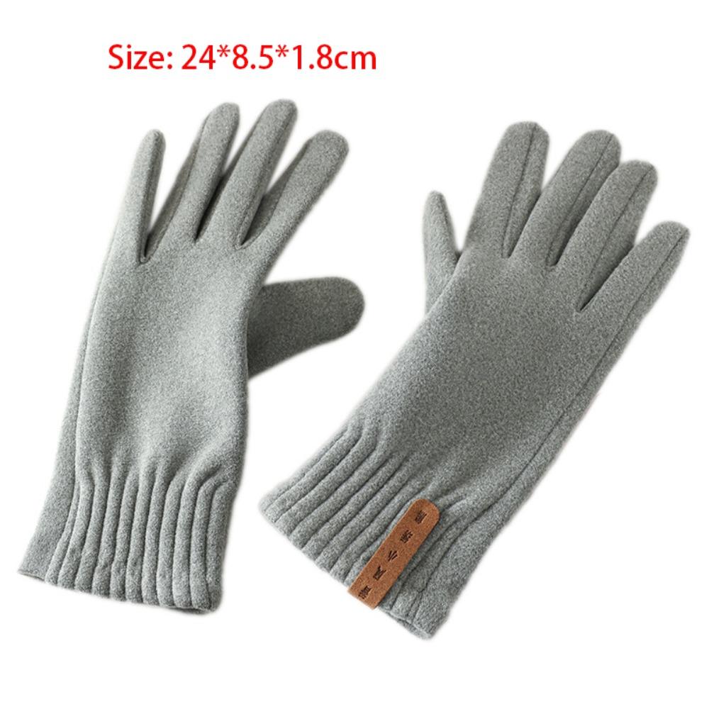 Touchable Screen Touch Screen Gloves Warm Driving Mittens New Full Finger Gloves  Outdoor Sports
