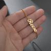 Atoztide Customized Bracelet Personalized Special Chain Nameplate Women Kids Stainless Steel Gold Color Bangle Chrismas Gift