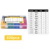 VKKM Multi-Color Heat Shrink Tubing Kit - 127-800PCS, Versatile Sizes and Colors for All Your Electrical and DIY Projects