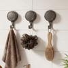 3Pcs Detachable Suction Cup Hooks Reusable Bathroom Towel Hooks Simple Kitchen Storage Hook  Toilet