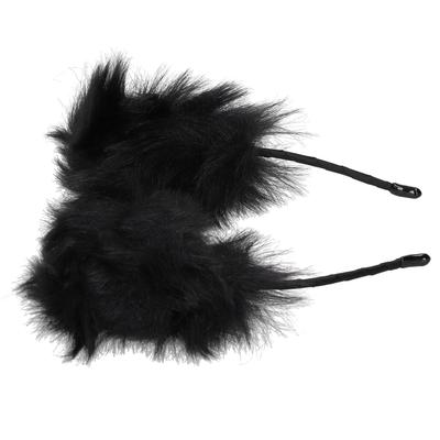 Artificial Furry Cat Ears Headband Women Headwear Hairband for Party Cosplay Daily Life
