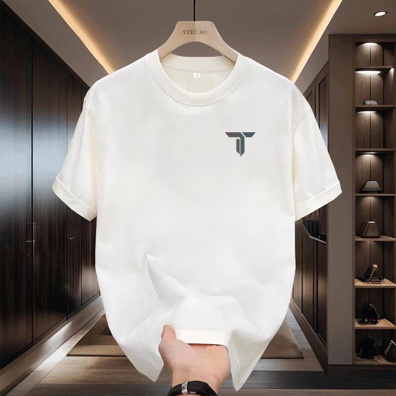 2025 Summer Trendy Short Sleeve T-shirt - Unisex Loose Fit Casual Sports Top