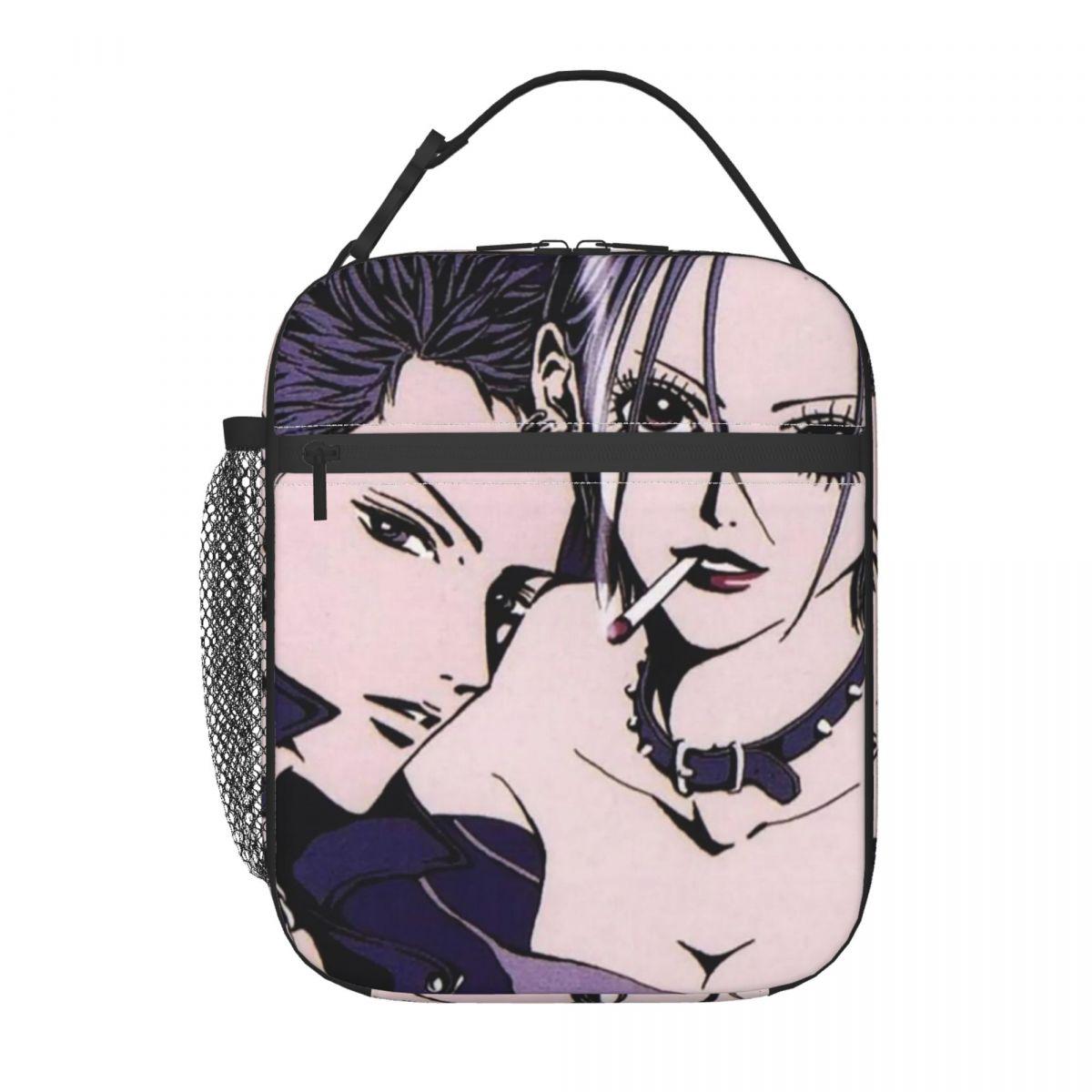

Nana Anime Osaki Eyes Insulated Lunch Bag for Kids School Cooler Thermal Food Box Tote Portable Lunch Boxes Container One Size