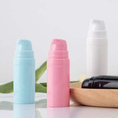 5/10/15Ml Empty Airless Pump Bottles Mini Lotion Vacuum Cosmetic Containers Women Make Up Travel Emulsion Bottle
