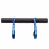 Bicycle Handlebar Bracket Extension Mount Holder for Bike Light Flashlight Speedometer(Blue)