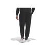 Adidas Neo Solid Double-Knit Jogger Pants Men Bottoms Black IT8764