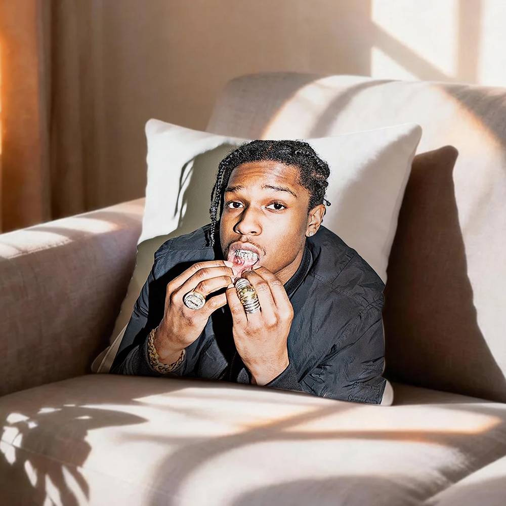 COOL RAPPER AAsap RRocky Pillow Case Pattern Printed Pillowcase For Living Room Sofa Cushion Cover
