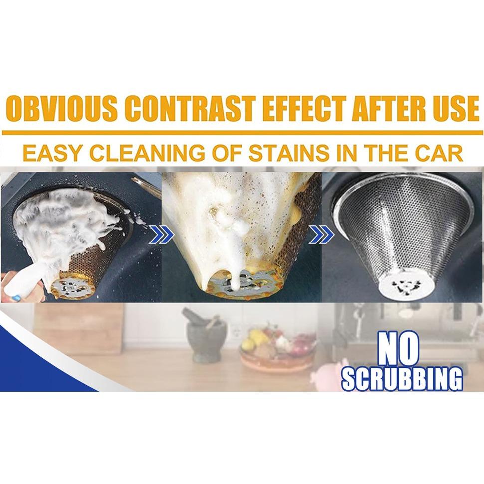 Car Magic Foam Cleaner, Neat Freaks Multipurpose Foam Cleaner, All Purpose Rinse Free Foam Spray Cleaner,Neat Freaks Car Restoring Spray,Towel+Sponge