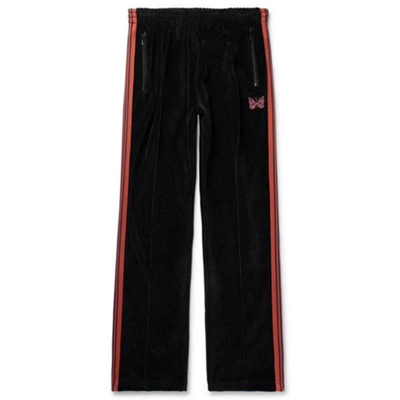 

NEEDLES x AWGE Оксамитова куртка-метелик - Модний спортивний одяг на блискавці в японському стилі S