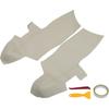 Car Front Door Panel Armrest Cover Interior Door Trims for Hyundai Santa Fe 2006-2012 Beige 1 Pair