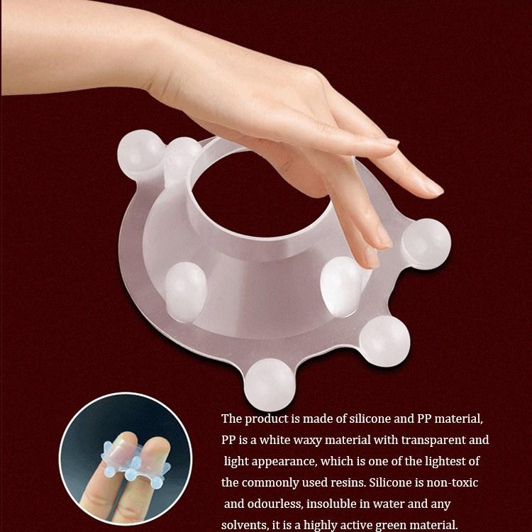 5/8/12 Bead Penis Ring Delay Ejaculation Scrotum Lock Ring G-point Clitoral Stimulate Cock Ring Sex Toys Adults Product for Men
