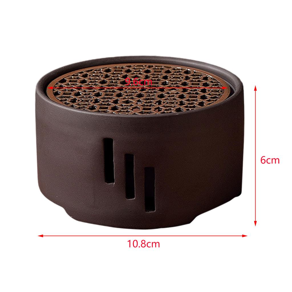 Chinese Ceramic Teapot Durable Tea Maker Kettle with Side Handle Tea Kettle for Restaurant Outdoor Hiking Household Hotel