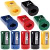 10 Pack Carpenter Pencil Sharpener Colourful Manual Portable Woodwork Pencil Cutterfor Woodworking Travel School Office
