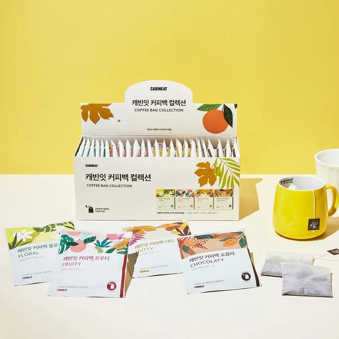 

Коллекция кофейных пакетиков Cabin It 28 штук Кофе в зернах Чайный пакетик Кофе