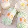 100g Crochet Yarn Crochet Yarn 87.5yard Baby Blanket Yarn for Knitting Crocheting Blanket 6mm Wide Soft Knitting Yarn