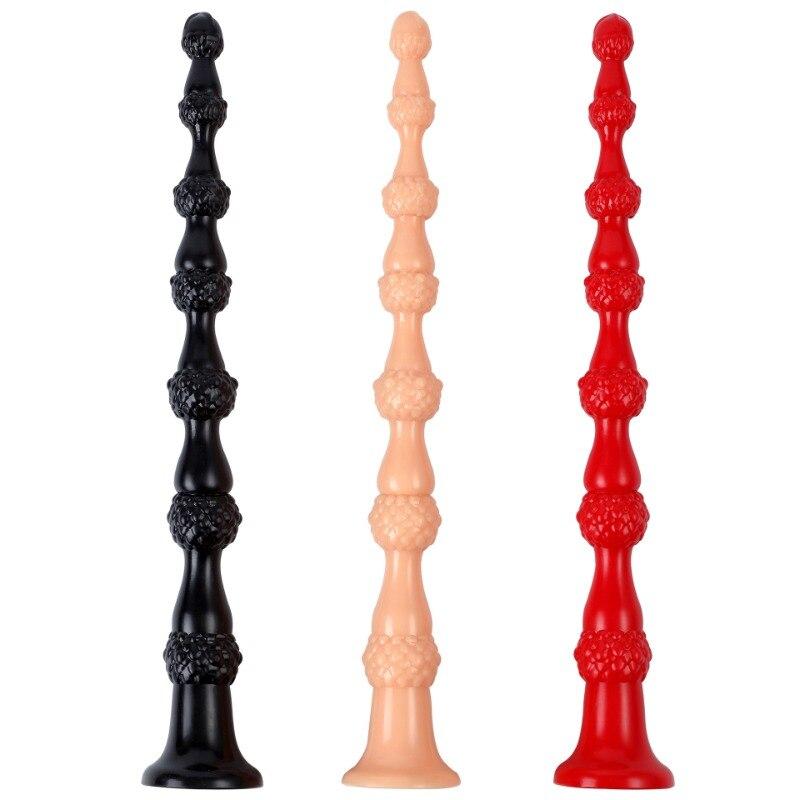 54cm Anal Plug Anal Dilator Dildo Adult Sex Toys Fisting  Strap On Cock Big Dick Realistic Penis Pegging Gay BDSM PVC