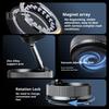 Magnetischer Autotelefonhalter für MagSafe 360 Grad Rotation Autohalterung N52 Magnetischer Ringtelefonständer für iPhone