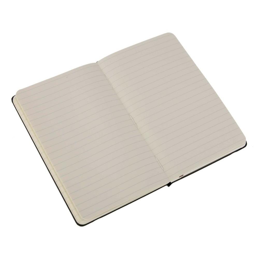 Moleskine Classic Notebook, Hardcover, Lined, Pocket Size (9cm X 14cm), Black, MM710
