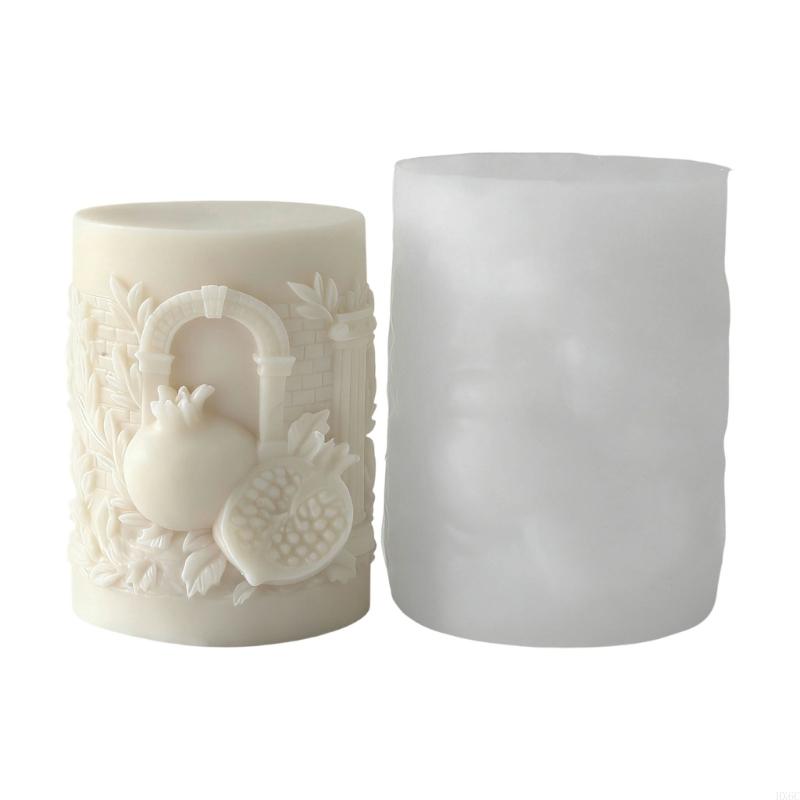 Pomegranate Embossed Silicone Mould for Candle Soap Chocolate Baking Tool Multipurpose Silicone Molds for Resin Casting HX6C