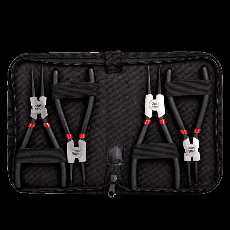Deli 4-in-1 Circlip Plier Set