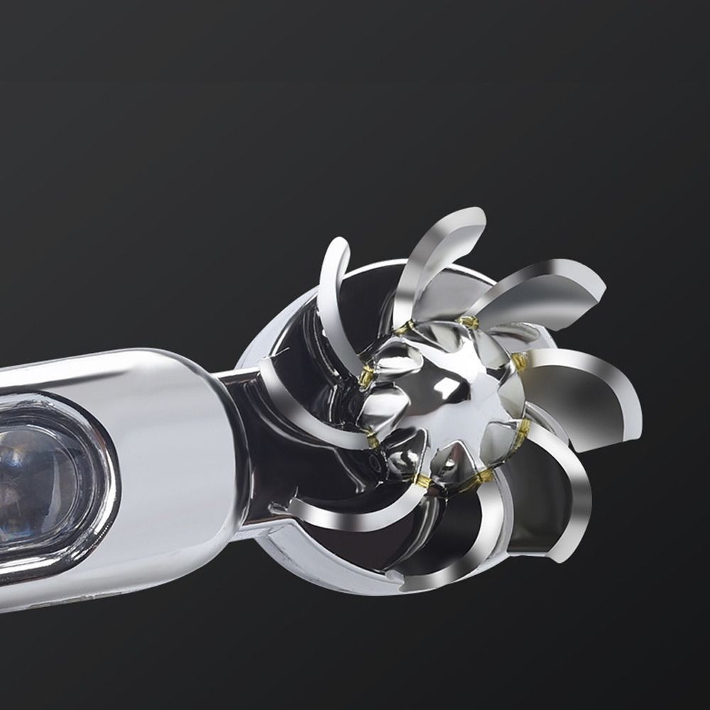 Wind Power Day Time Running Light Auto Decorative Safe Riding Warning Effect Lamp Creative with Traceless Adhesive