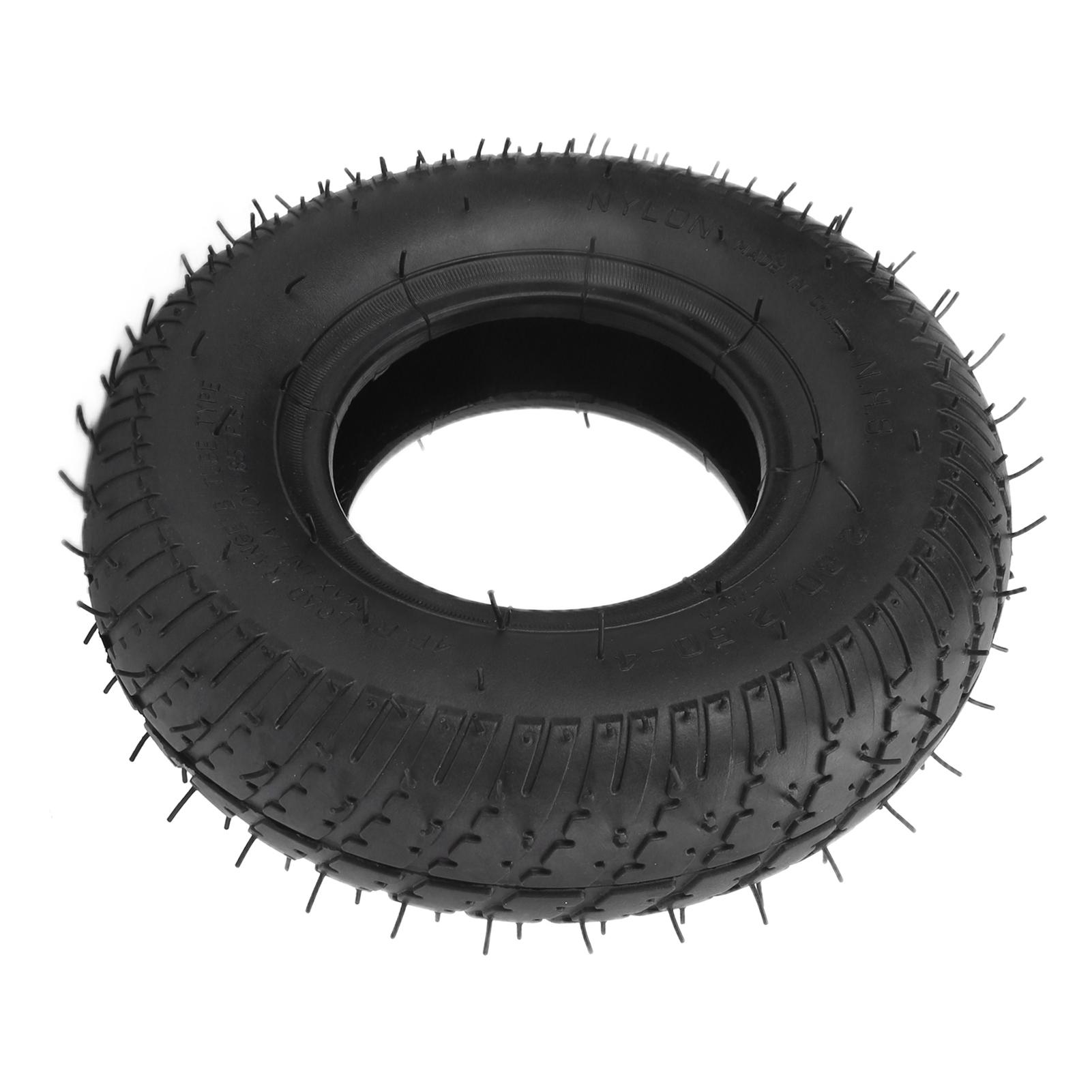 

2.80 2.50‑4 дюйма Пневматическая шина 8.5 дюйма 21.59 см Диаметр для 4-дюймового 10.16 см обода Ручная тележка Садовая тележка Электросамокат