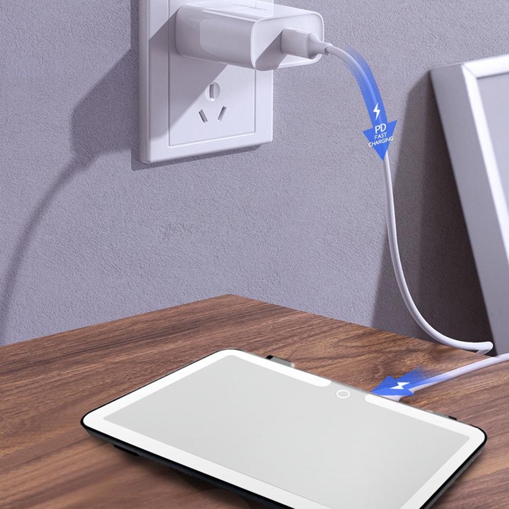 Car Interior Mirrors Sun Visor Plate LED HD Makeup Mirror for Girls Women Rechargeable Fill Light Universal Thin Vanity Mirror