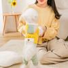 Autumn and Winter Thickened Traction Hooded Dog Four-legged Cotton Coat Teddy Bigbear Small Dog Cat Clothing Pet Clothing