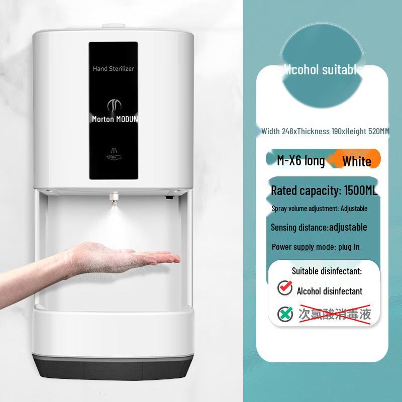 MODUNFUL Automatic Wall-Mounted Hand Sanitizer Dispenser