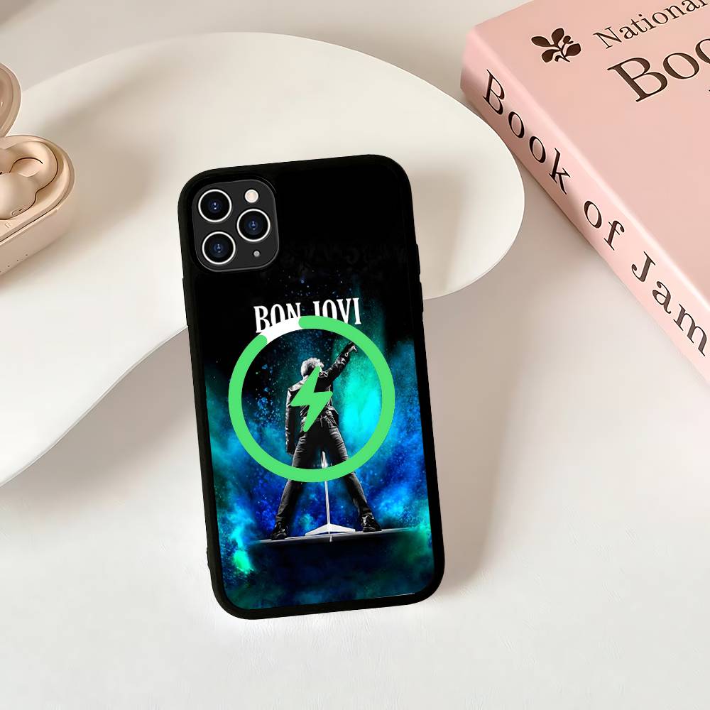 

B-BonS J-Jovi For Magsafe Magnetic Phone Case For IPhone 17 16 15 14 13 12 11 Plus Pro Max PC+TPU Cover iPhone 16