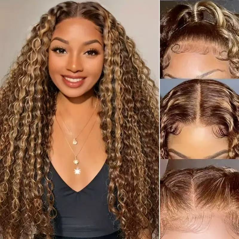 Small Curly Wig European American Women's Fluffy African Hair Winding Tube High Temperature Silk Short