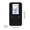Environmental Monitor Device for Gas Leak Detection Humidity and Temperature Featuring Sound Light Warning Color Screen