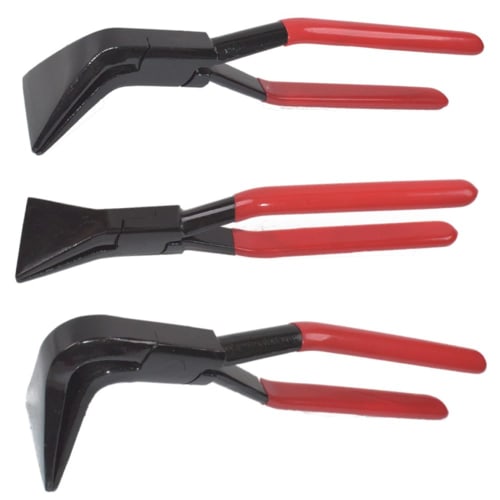 

Asdays Sheet Metal Tool, Sheet Metal Grip, Straight Sheet Metal Bending Tool, Metal Bender, Hand Seamer, DIY (3-Piece Set)