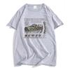 Sea Otter TShirt Short Sleeve Cotton Loose Male Tshirts Cartoon Graphic Printed Tees Unisex Breathable Tops Women Clothing