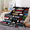 Cozy F-Friends Comedy Movie Characters Flannel Blanket for Beds Room Decoration Picnic - Customizable Gift Blanket