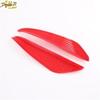 2PCS Red Rear Fog Lamp Light Eyebrow Cover Trim Decor For Toyota bZ4X