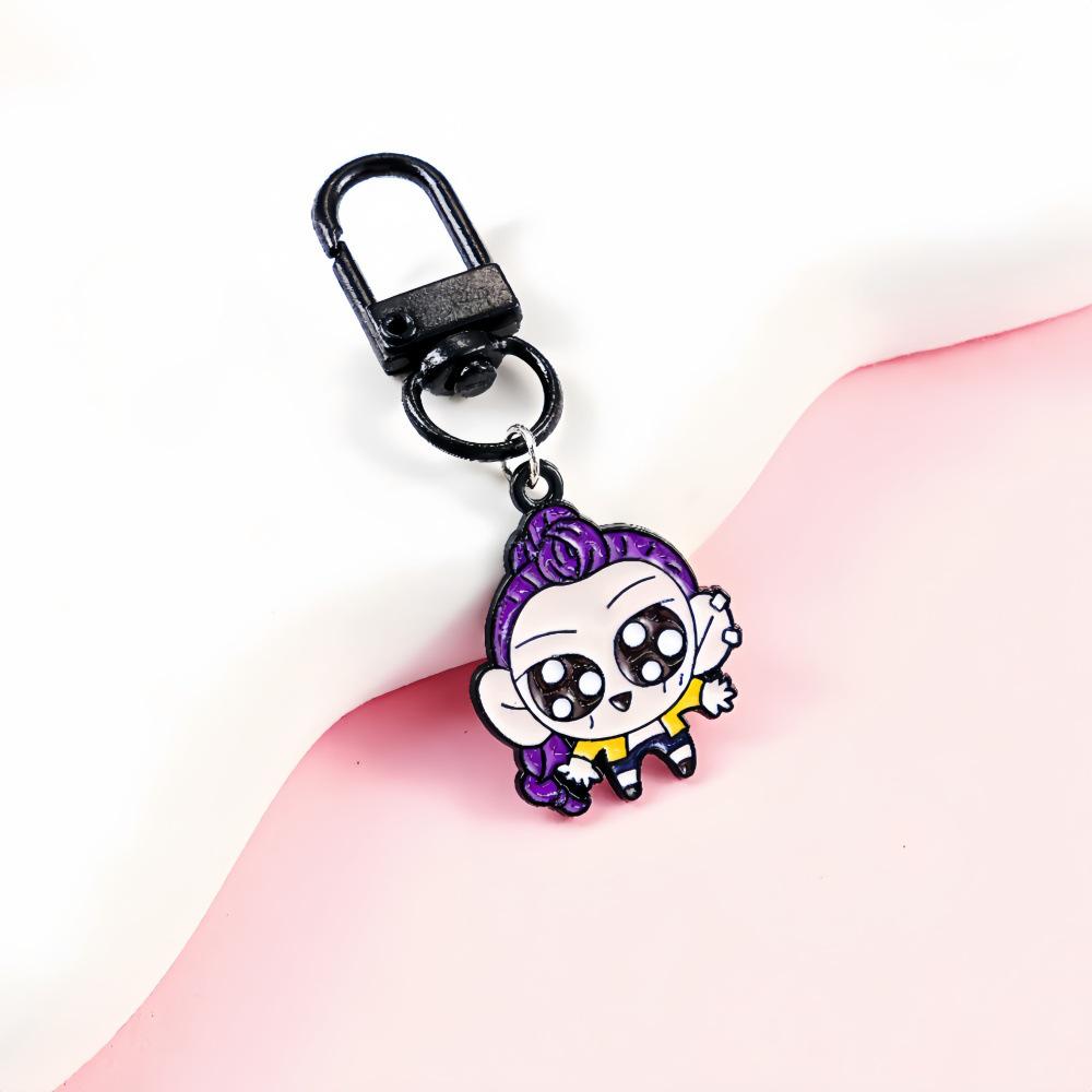 KPOP Anime Dämonenjäger Mädchengruppe Schlüsselanhänger - Niedlicher Anhänger Geschenk