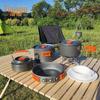 Camping Cookware: Outdoor Pots, Kettles, Frying Pans, Cookware, Camping Equipment, Portable Kitchen Utensils, Camp Cookers, Cassette Stoves.