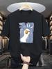 Divertente Maglietta Grafica Meme Charlie Kirk Viso da Bebè Unisex Moda Donna Classica Estiva Manica Corta Cotone Oversize T-Shirt