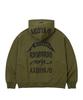 [Pba] Five Ajo Logos Washed Hoodie [Khaki]