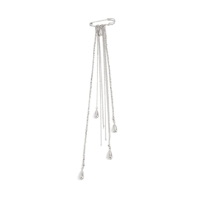 Classical Chain Fringe Brooch Dateless Lapel Pin Accessory Elegant Fringe Pin Enhances Dresses Coats And Handbags
