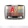 1 Peça Paleta de Sombras para Olhos com 18 Cores Paleta de Maquiagem com Sombras Peroladas Conjunto de Ferramentas de Beleza com Brilho