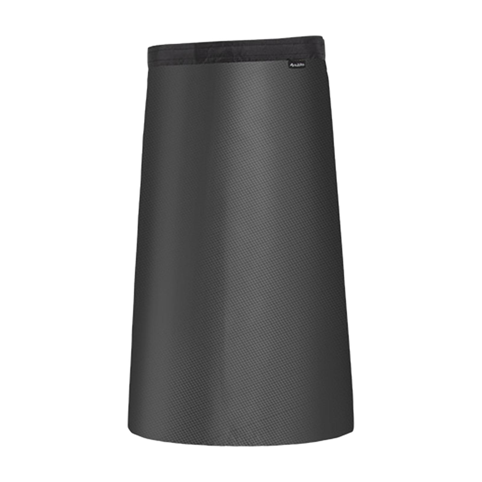 Waterproof Skirt Camping Floor Mat Lightweight Dirty Apron Backpacking Apron for Riding Fishing Camping Picnic Outdoor Sports чёрный